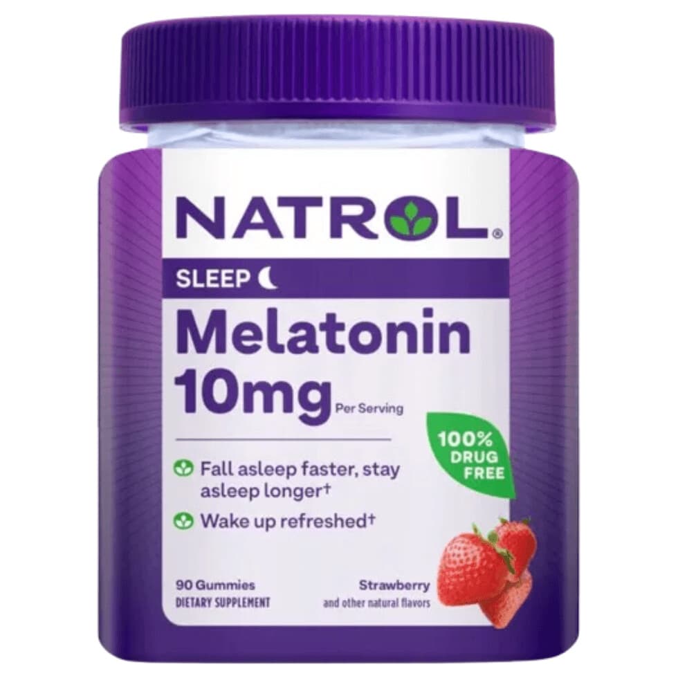 Natrol Melatonina 10mg 90 Gummy