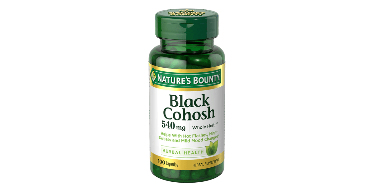 Nature's Bounty Black Cohosh 540mg 100 Capsules