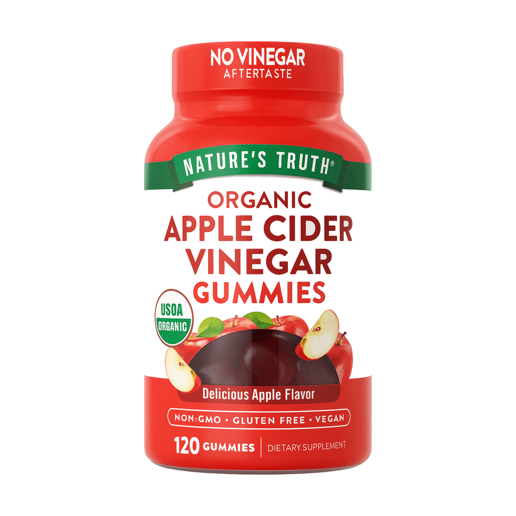 Nature's Truth Organic Apple Cider Vinegar Gummies 120 Gummies