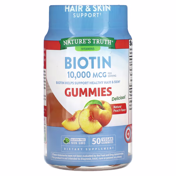 Natures Truth Biotin 10.000 MCG 50 Gummy