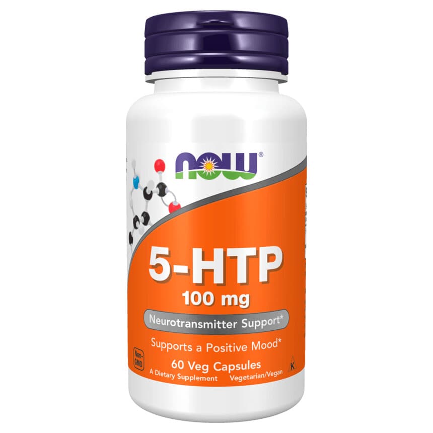 NOW 5-HTP 100 mg 60 Cápsulas