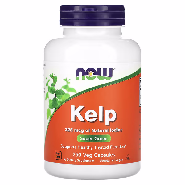 NOW Kelp 250 Cápsulas