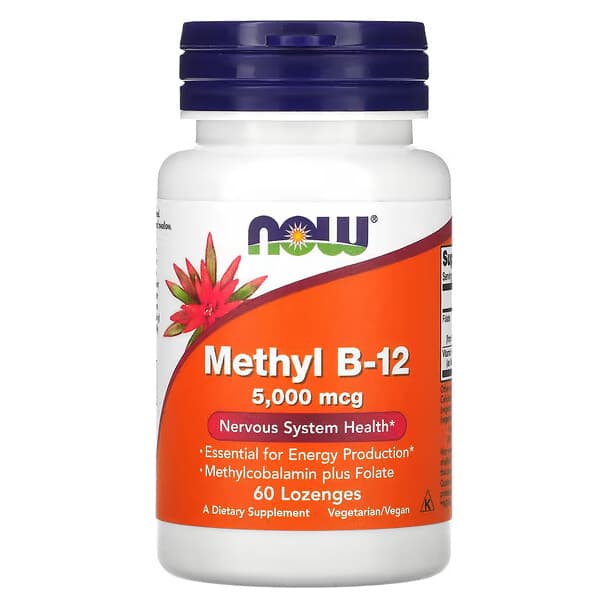 NOW Methyl B-12 60 Cápsulas