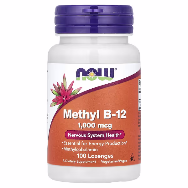 NOW Methyl B12 1000mcg 100 Cápsulas