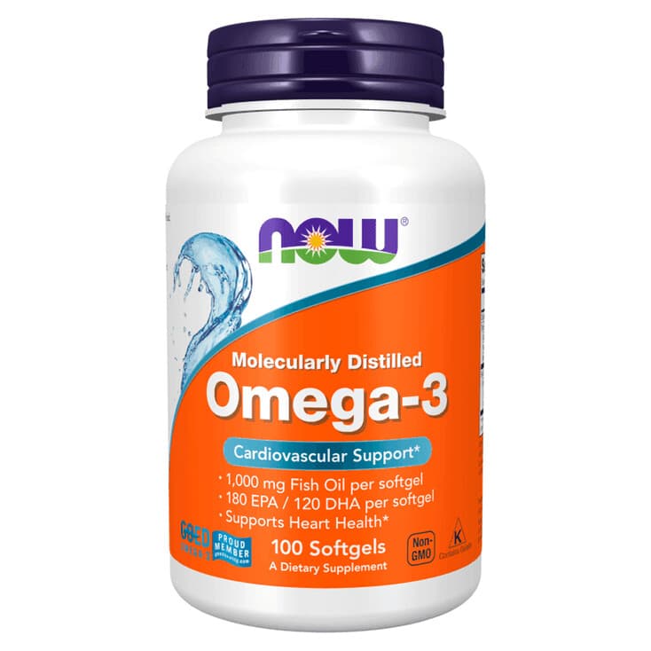 NOW Omega 3 100 Cápsulas