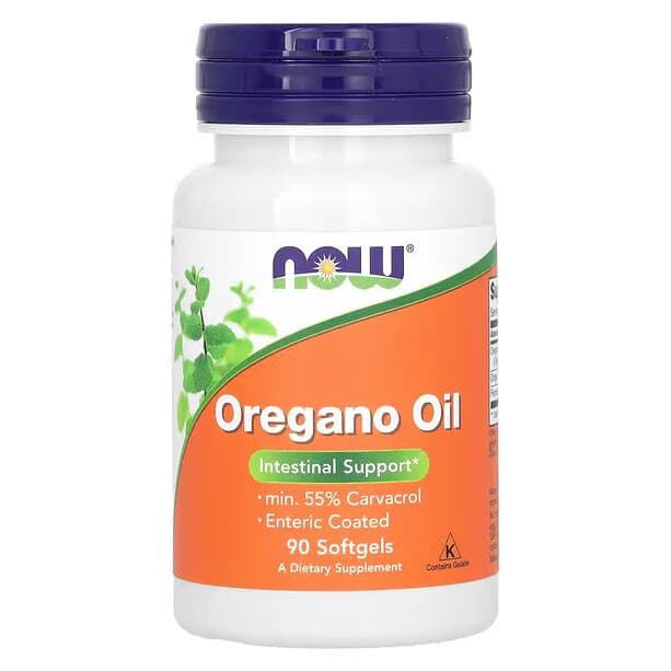 NOW Oregano Oil 90 Cápsulas