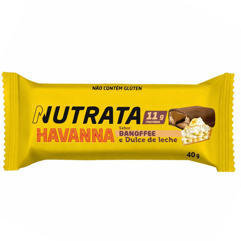 Nutrata Barra de Proteina Havanna Banoffee Doce de Leite 40g