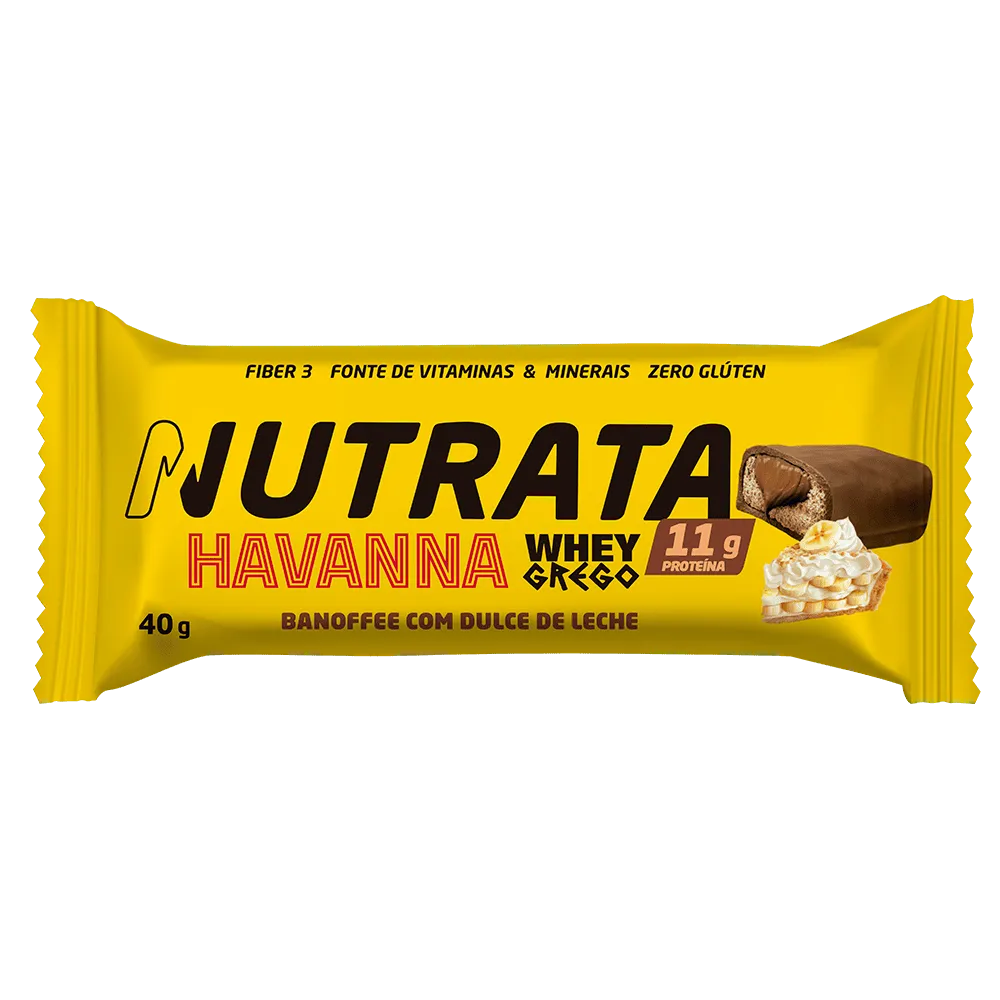 Nutrata Whey Grego Banoffee com Dulce de Leche 40g