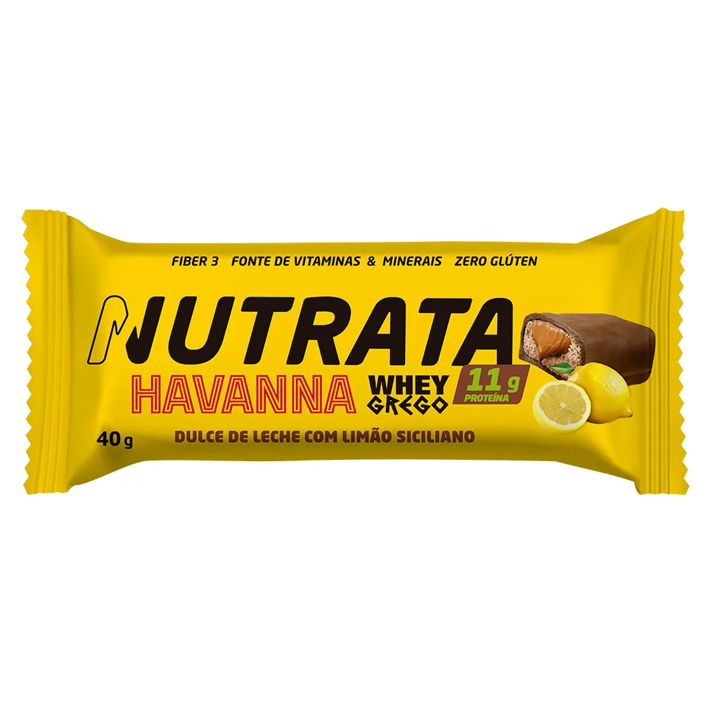 Nutrata Whey Grego Dulce de leche com Limão Siciliano 40g