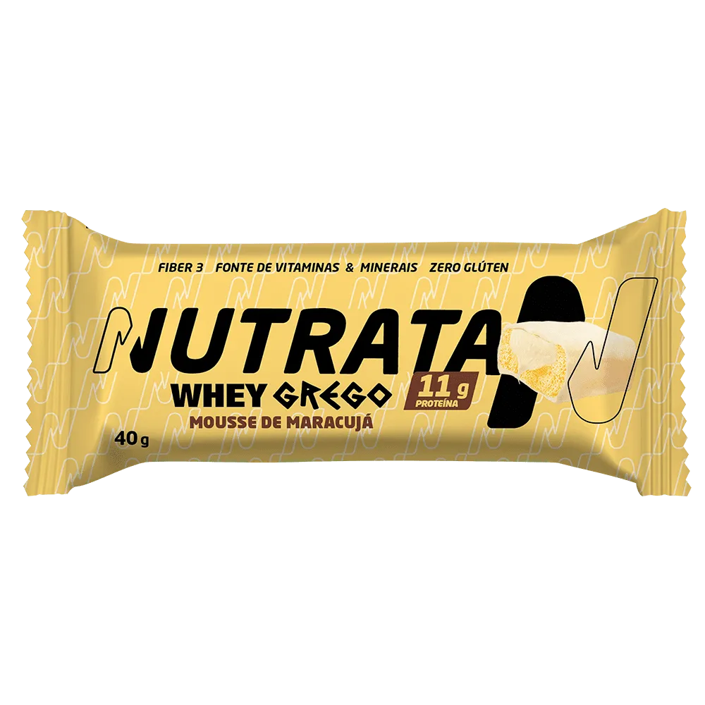 Nutrata Whey Grego Mousse de Maracuja 40g