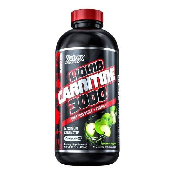 Nutrex Liquid L-Carnitine 3000 480 ml Green Apple