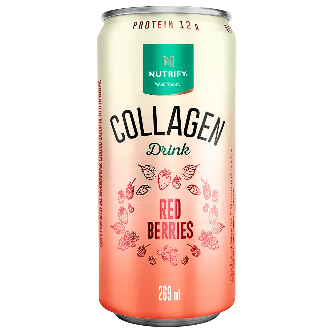Nutrify Collagen Drink 269ml Red Berries