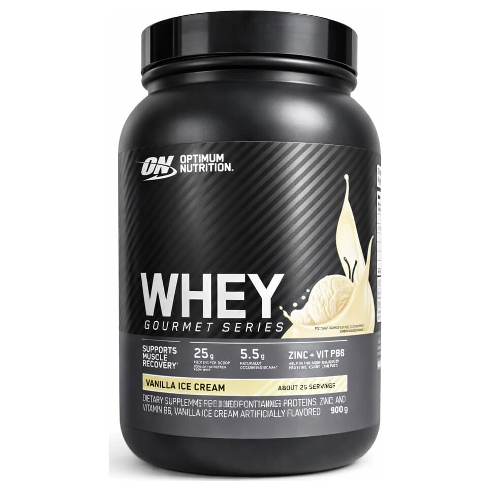 Optimum Nutrition Whey Gourmet series 900g – Vanilla ice Cream