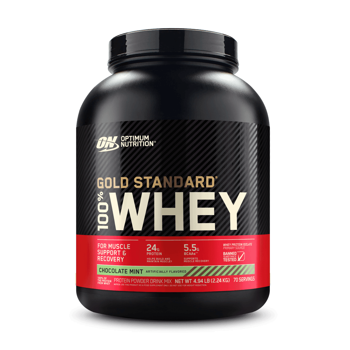 Optimum Nutrition Whey Protein 100% Gold Standard Chocolate Mint 2.240kg