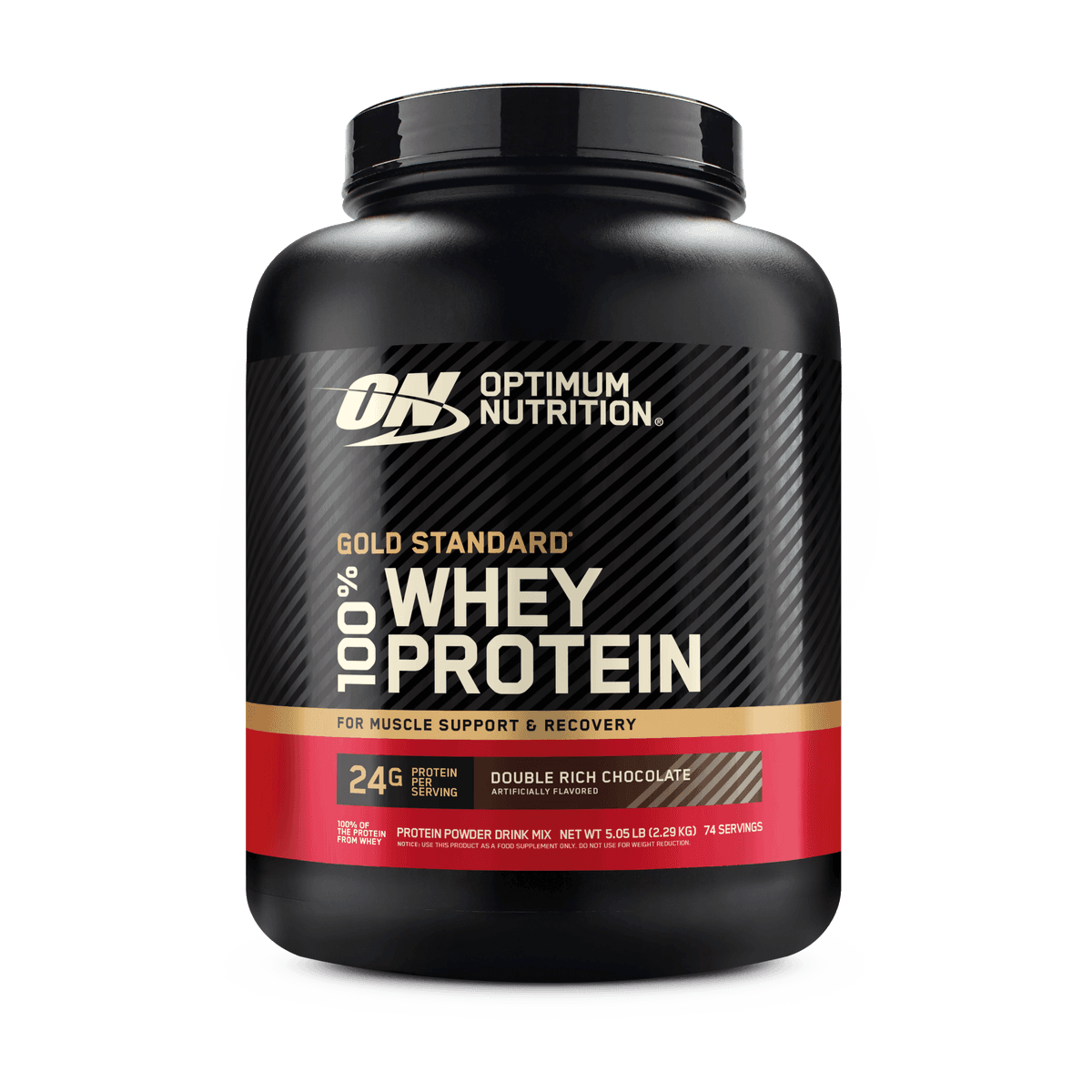 Optimum Nutrition Whey Protein 100% Gold Standard Double Rich Chocolate 2.110kg