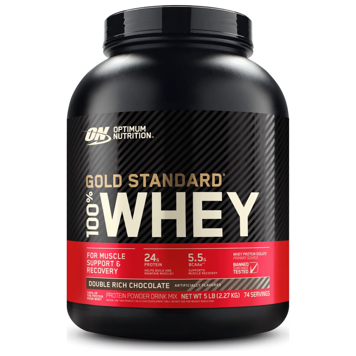 Optimum Nutrition Whey Protein 100% Gold Standard Extreme Milk Chocolate 2.270 kg