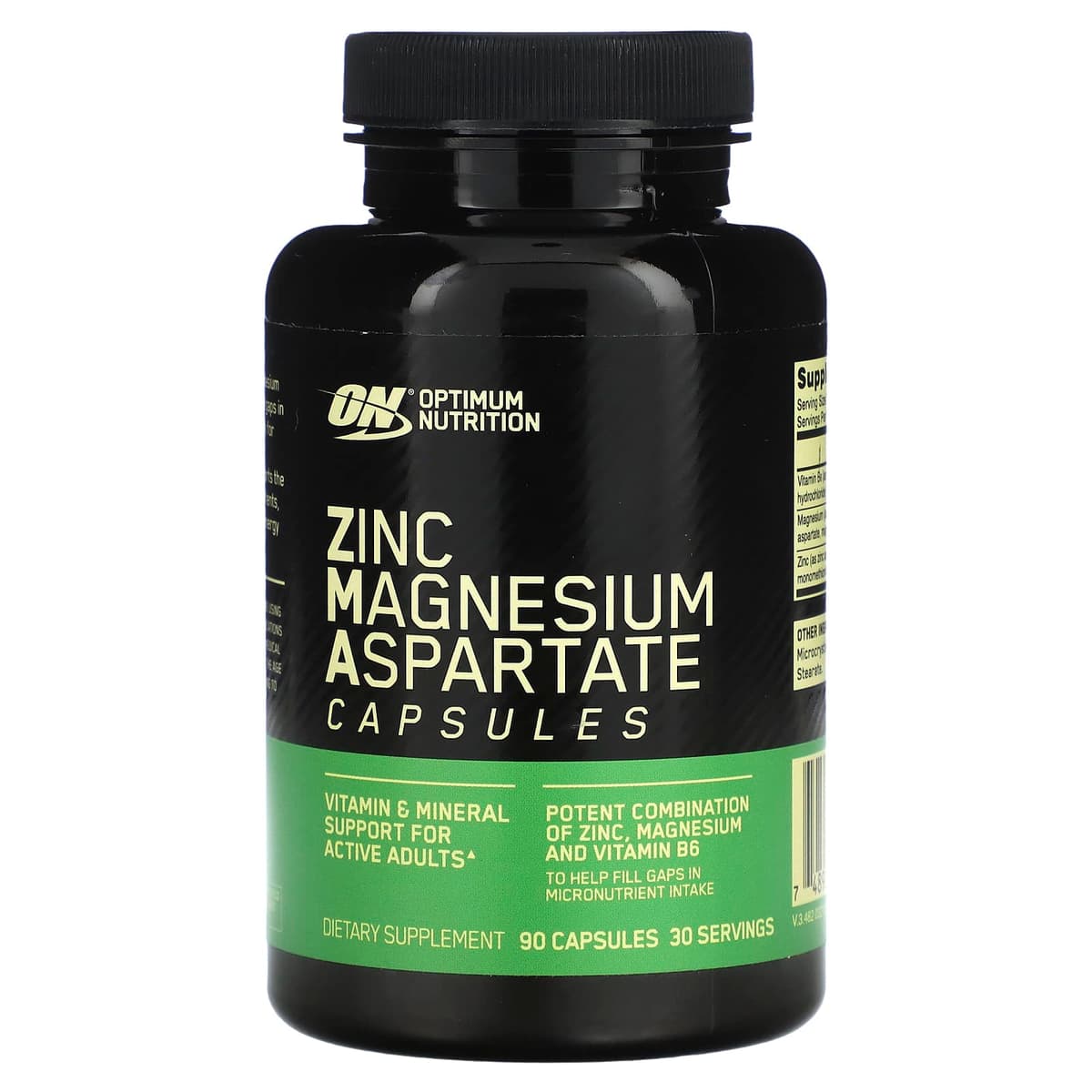 Optimum Nutrition Zinco + Magnésio Aspartato 90 Cápsulas