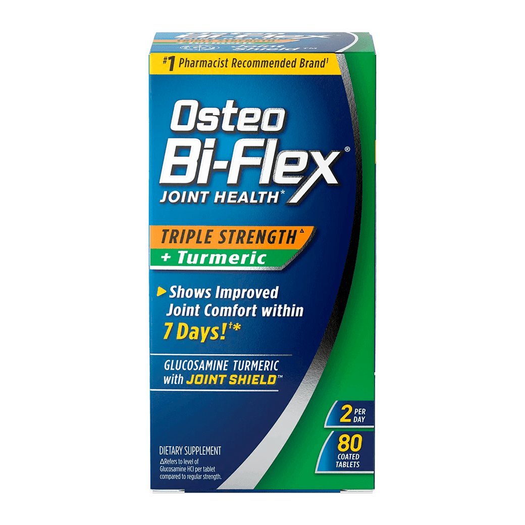 Osteo Bi-Flex Triple Strength + Turmeric 80 Cápsulas