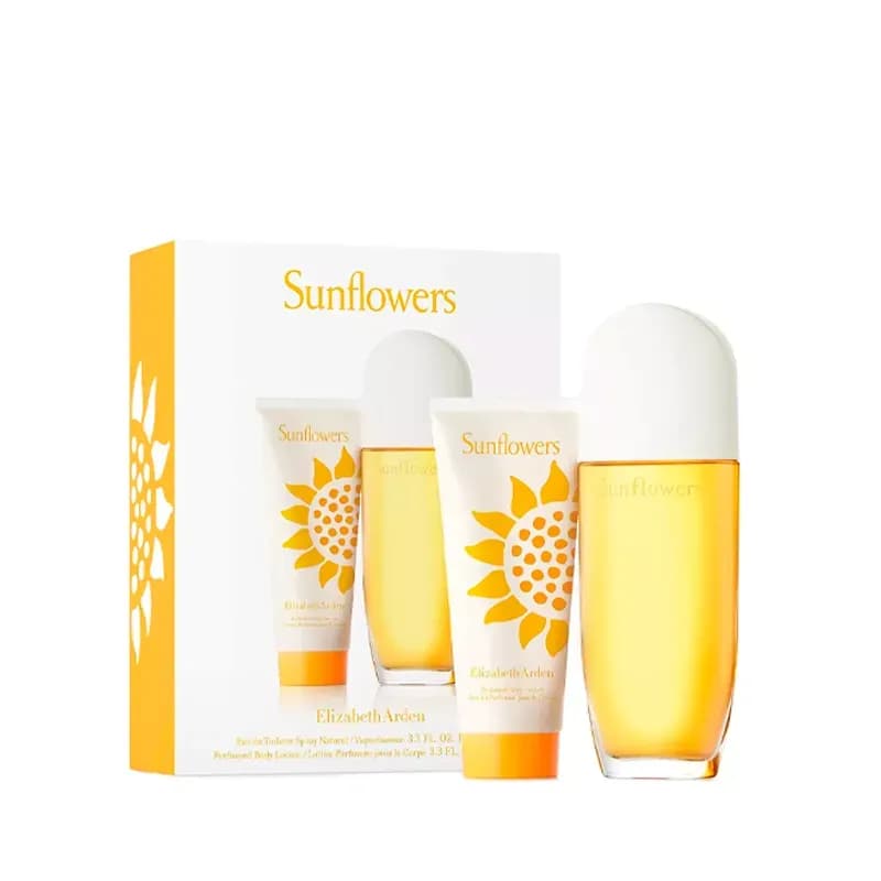 Elizabeth arden set sunflowers eau de parfum 100ml + body spray 100ml
