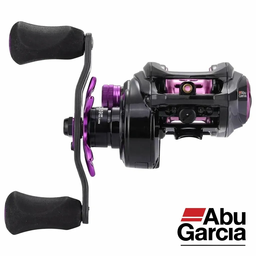 ABU GARCIA ACCESORIOS REVO-EXD-SHS-L ACERO INOXIDABLE 11ROL 8:0:1 IZQ MAX DRAG 20 LB / 9.0 KG NEGRO