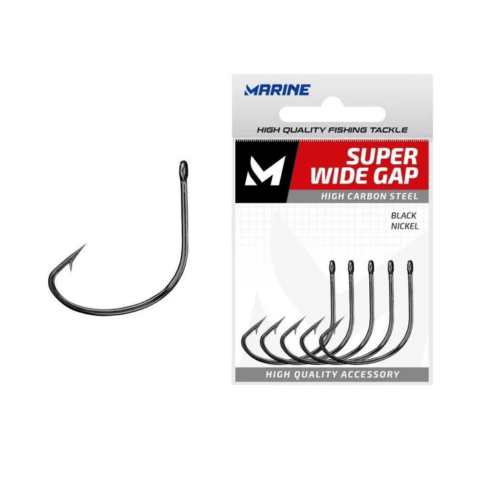 Marine Anzol Super Wide GAP 1 c/50un. Black Nickel