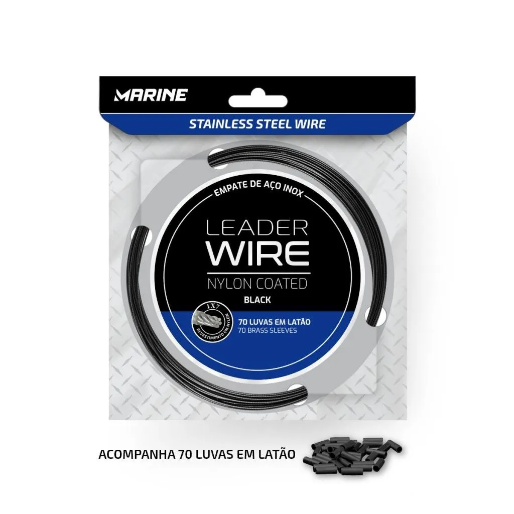 MARINE CABLE DE ACERO 10LB 10M BLACK