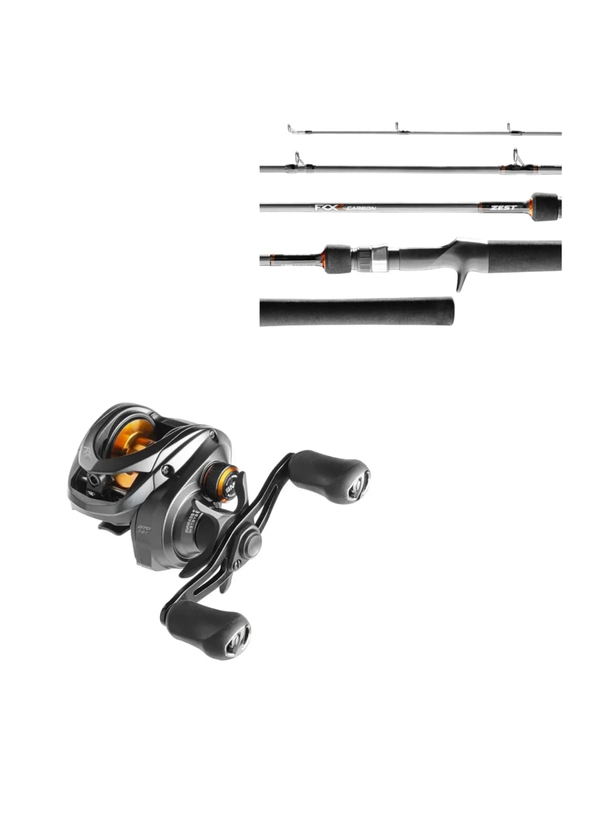 MARINE KIT CARRETILA FOX 7000SHIL + VARA FXC-C581ML 1.73M 6-14LB