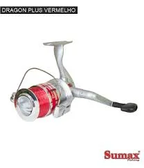 Sumax Molinete Dragon DGN-3000 Vermelho