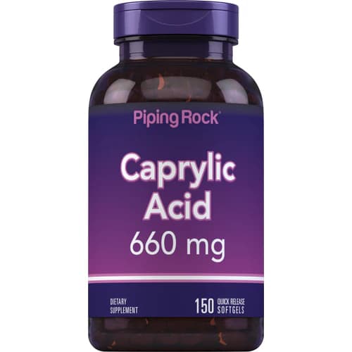 Piping Rock Ácido Caprílico 660 mg 150 Cápsulas