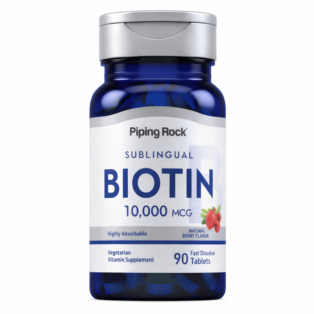 Piping Rock Biotin 10.000MCG 90tablets