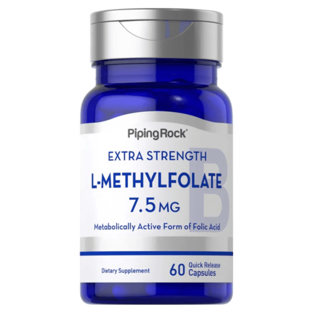 Piping rock Extra Strength L-Methylfolate 7,5mg 60caps