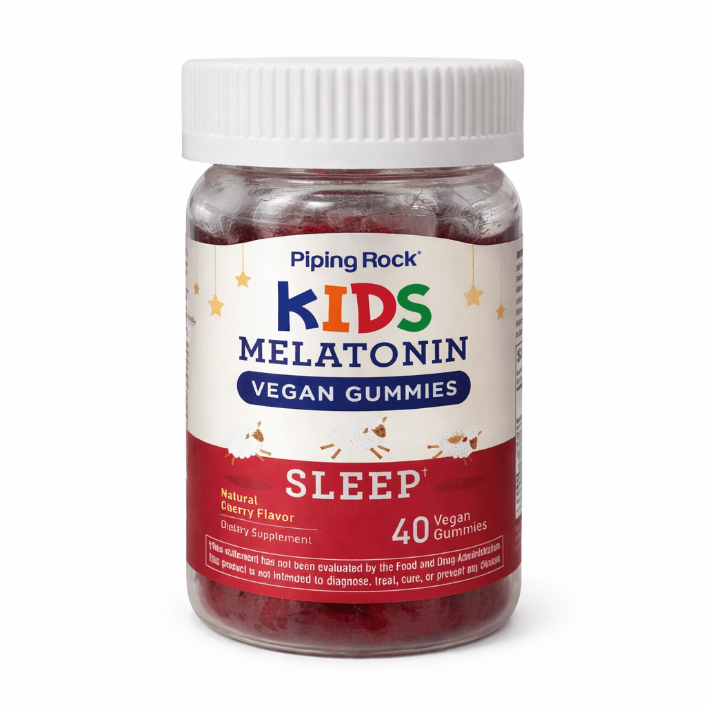 Piping Rock KIDS Melatonin 40Gummies