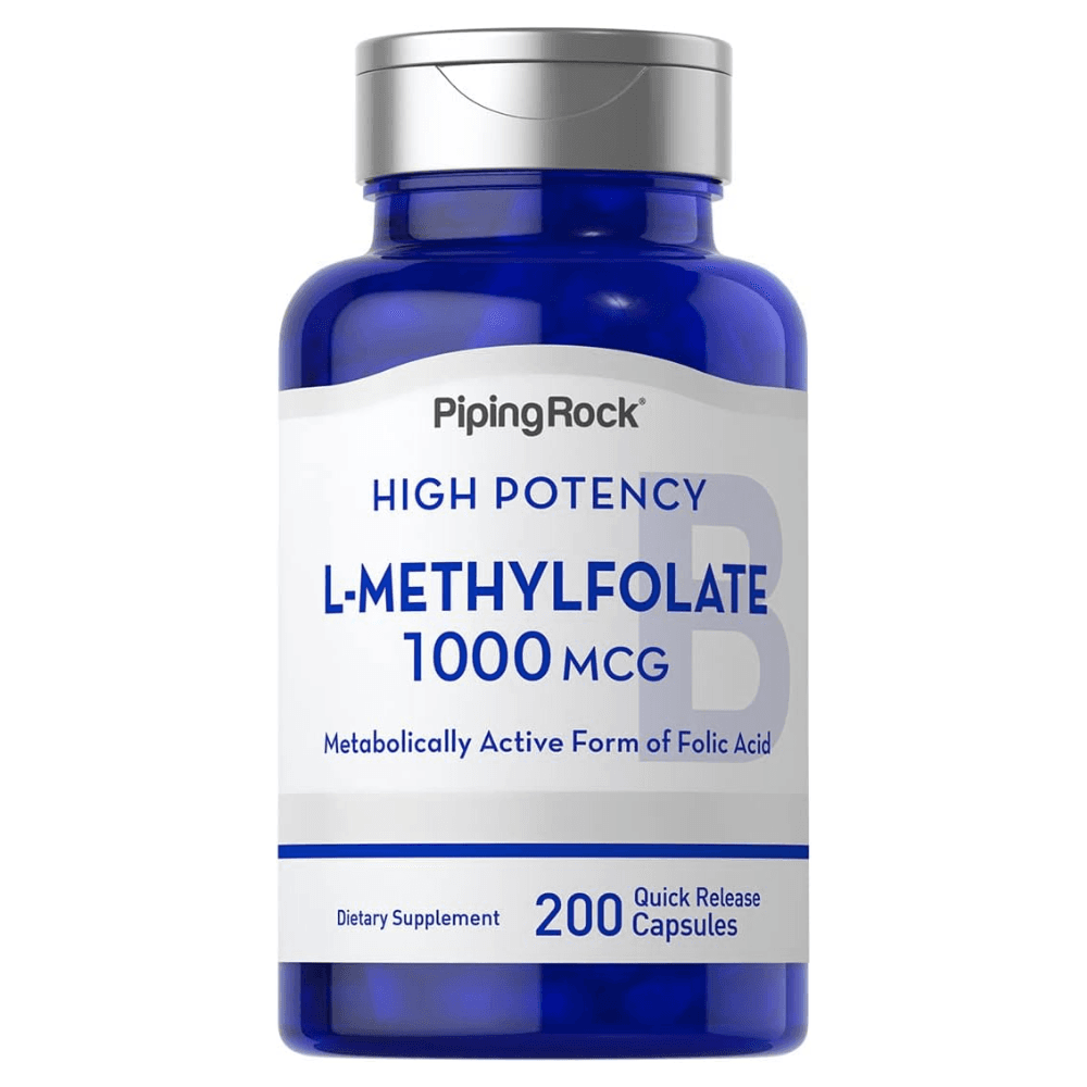 Piping Rock L-Methylfolate 1000MCG 200caps