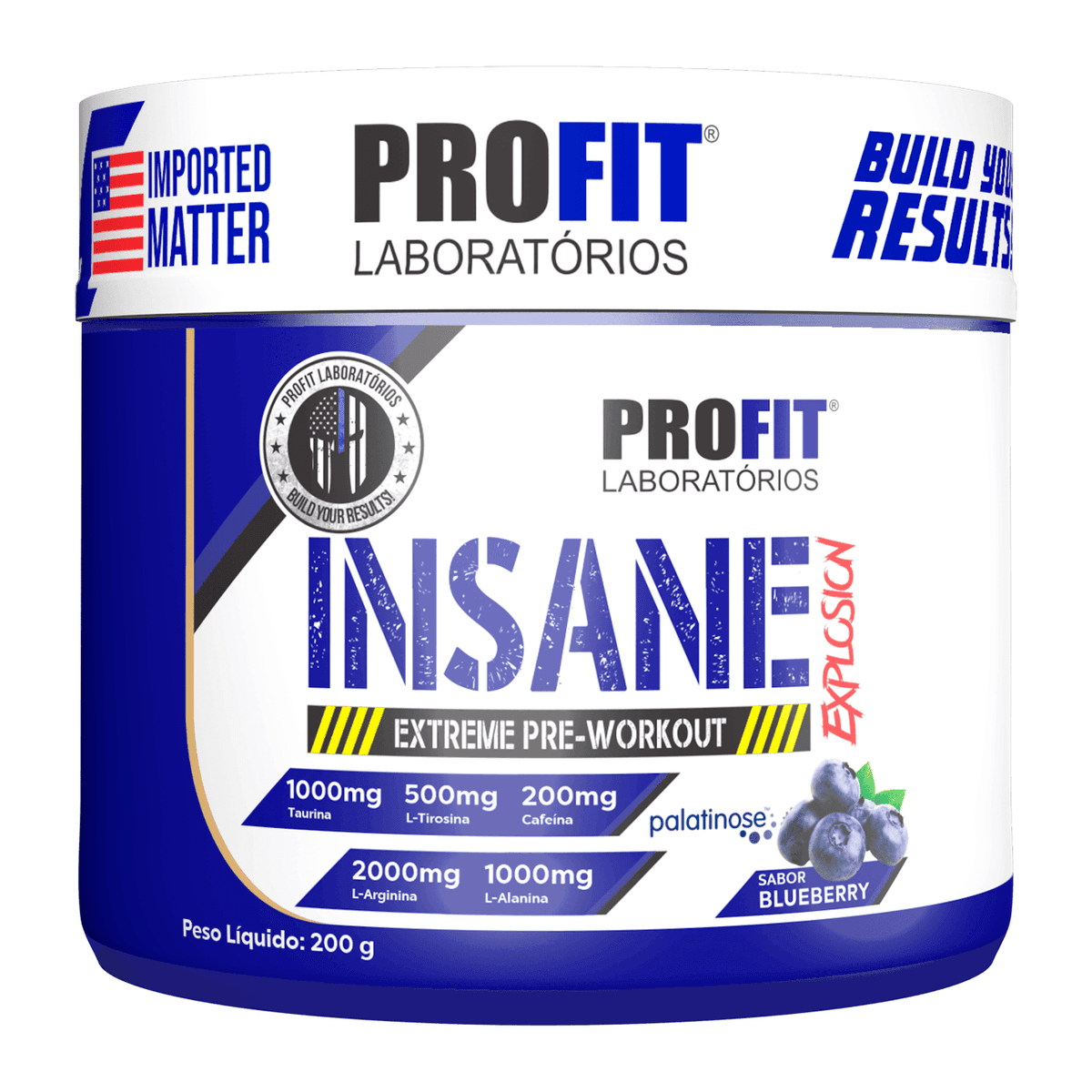 Profit Insane Extreme Pre-Workout 200g Fruit Punch