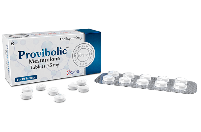 Provibolic Mesterolone Pro 25mg – 50 Comprimidos