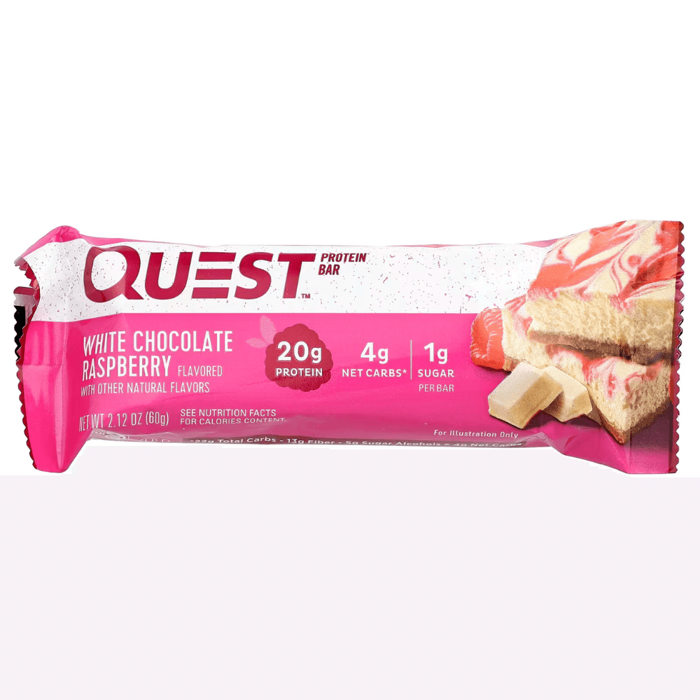Quest Nutrition Protein Bar 60g White Chocolate Raspberry