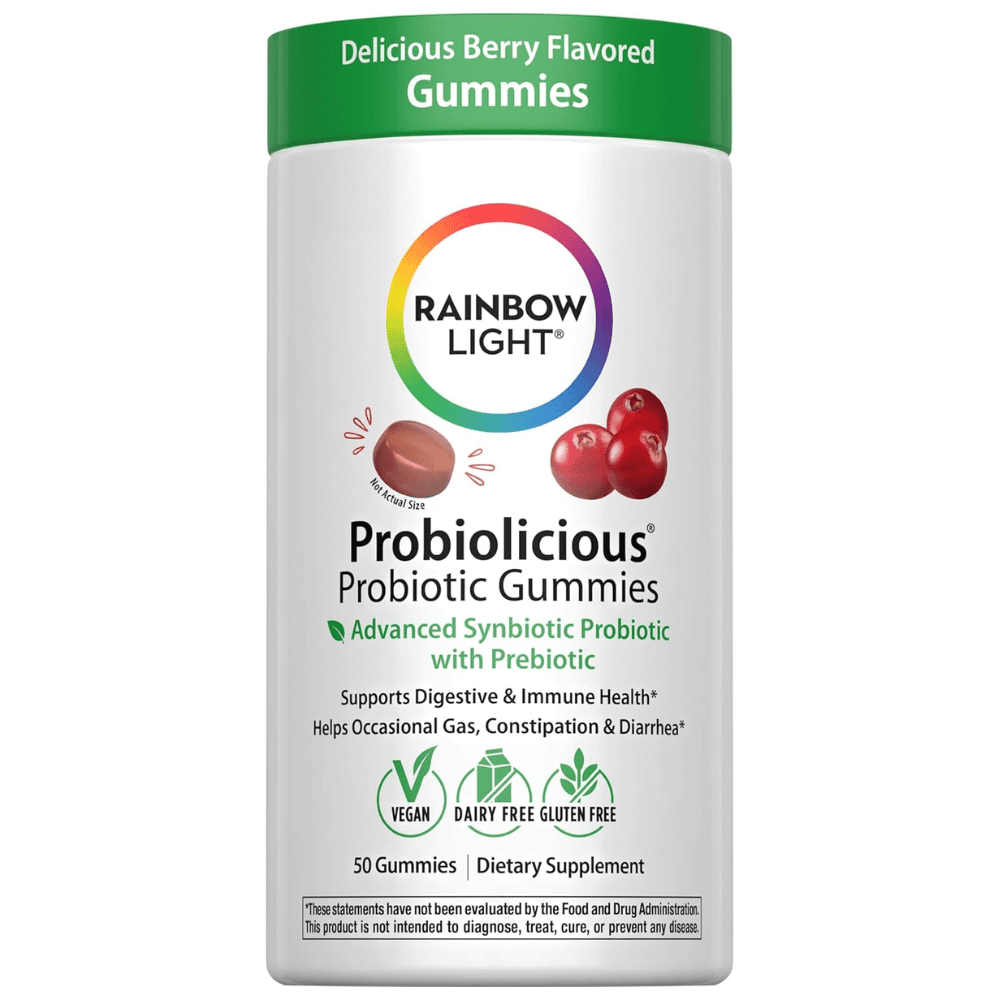 Rainbow Light Probiolicious Probiotic Gummies 50gummies