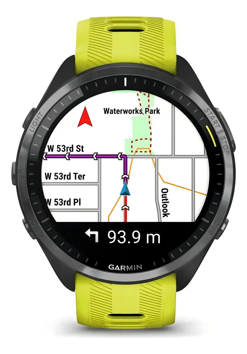 Relógio GPS Garmin Forerunner 965 010-02809-02 Amarelo/Preto