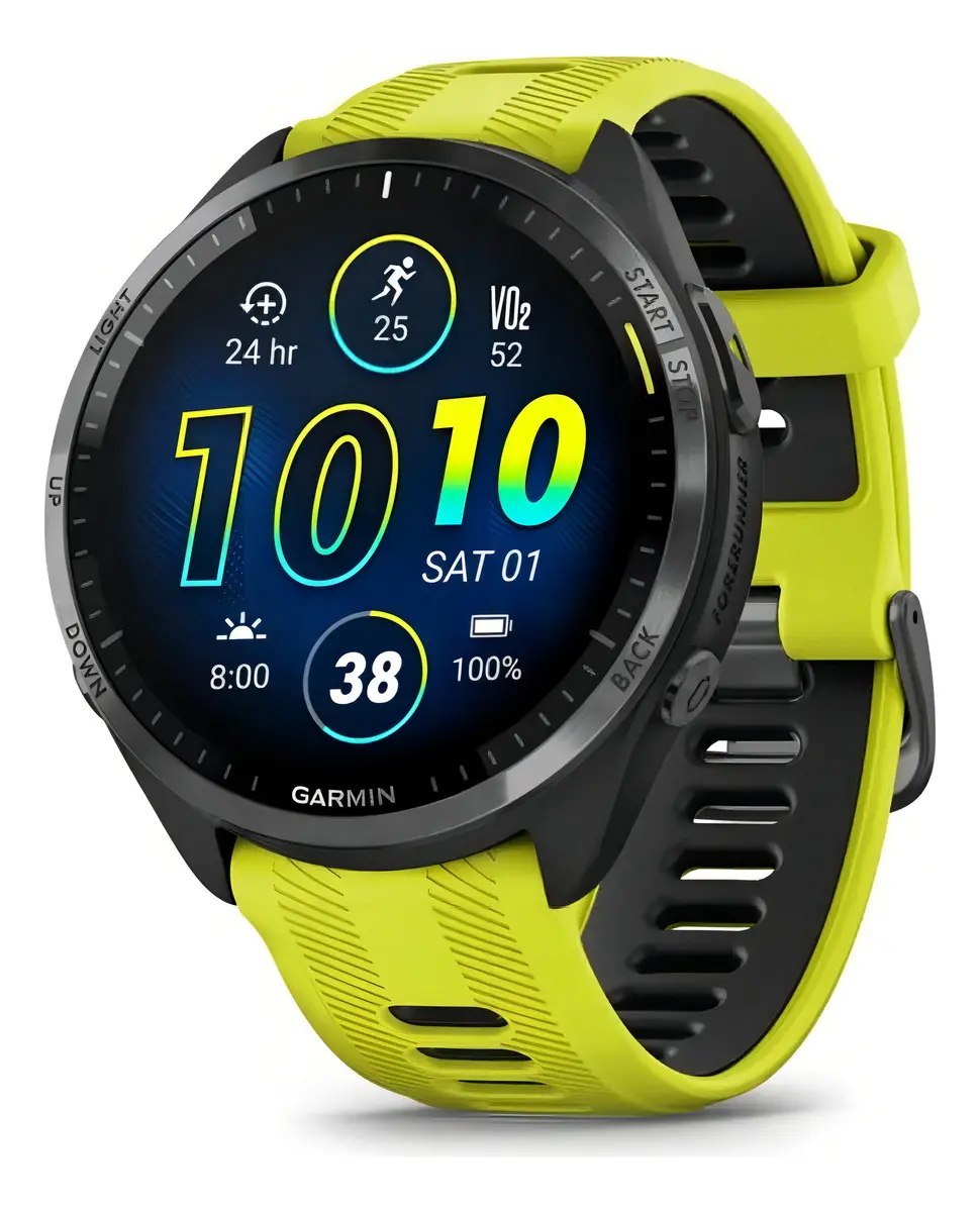 Relógio GPS Garmin Forerunner 965 010-02809-02 Amarelo/Preto