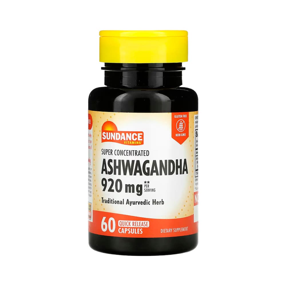 Sundance Ashwagandha 920mg 60 Cápsulas