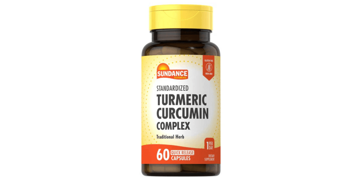 Sundance Turmeric Complexo de Curcumin 60 Cápsulas