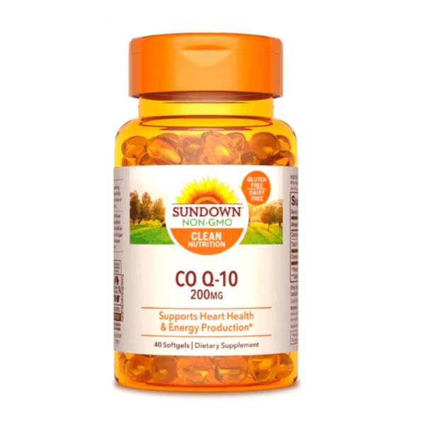 Sundown CO Q-10 200mg 40 cápsulas | Coenzima