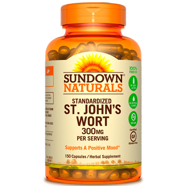 Sundown Erva de São João 300mg 150Caps