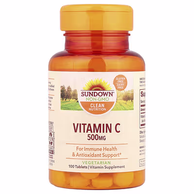 Sundown Natural Vitamina C 500mg 100 caps