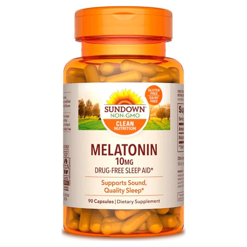 Sundown Naturals Melatonina 10mg 90 Cápsulas
