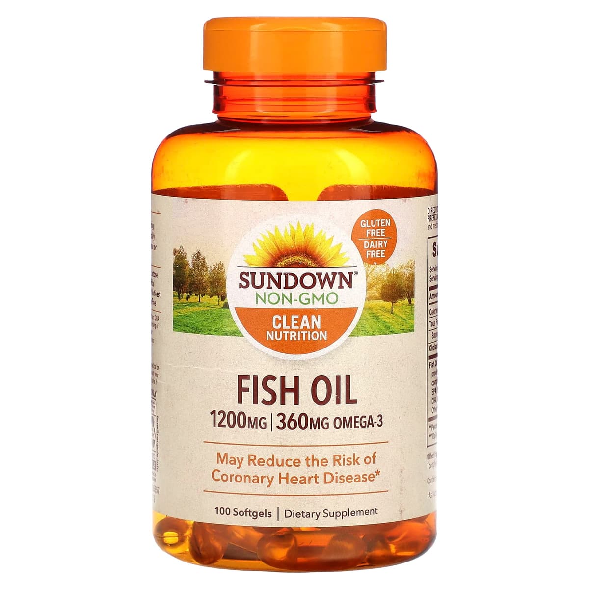 Sundown Ômega 3 1200 mg 100 cápsulas