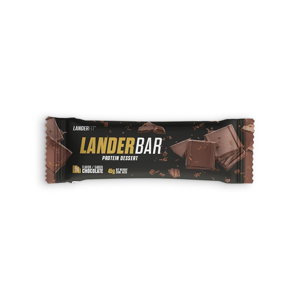 Barra de proteína landerbar protein dessert – chocolate (por unidad)