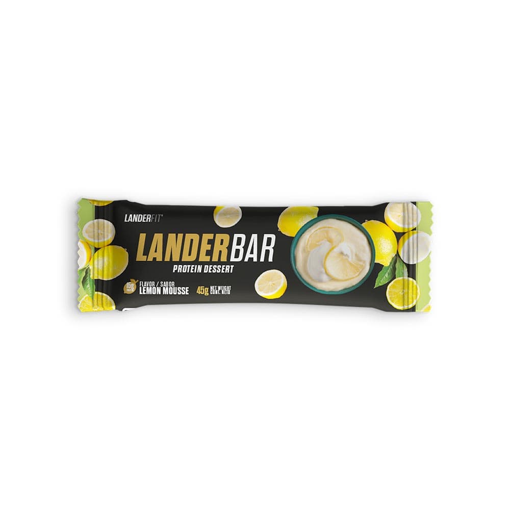 Barra de proteína landerbar protein dessert – lemon mousse (por unidad)