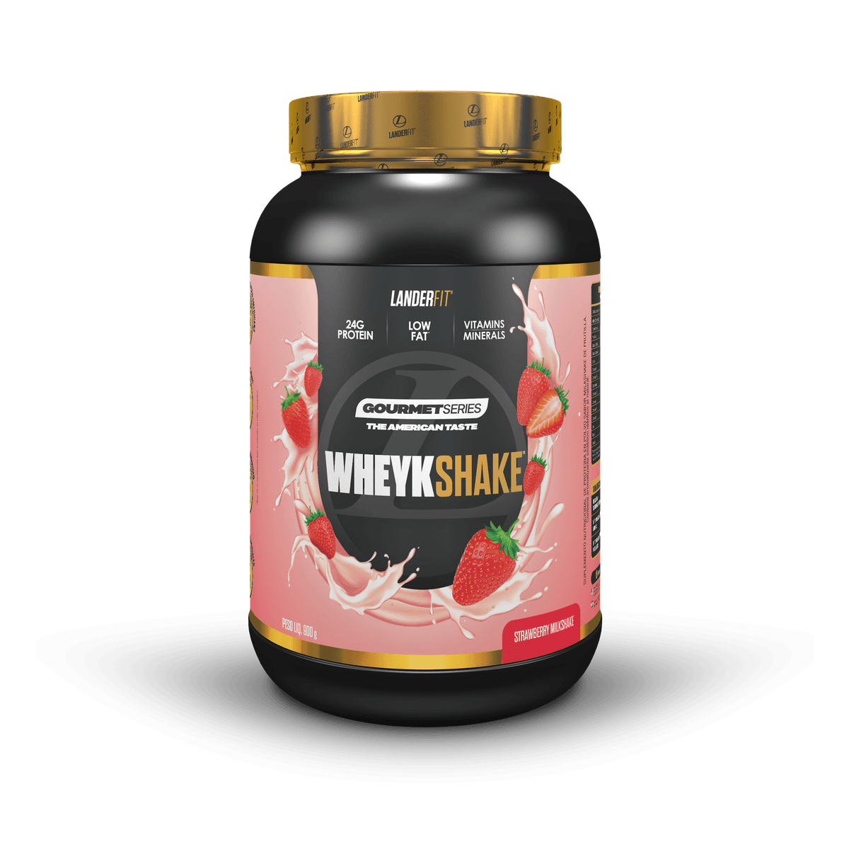 Wheykshake LanderFit Strawberry