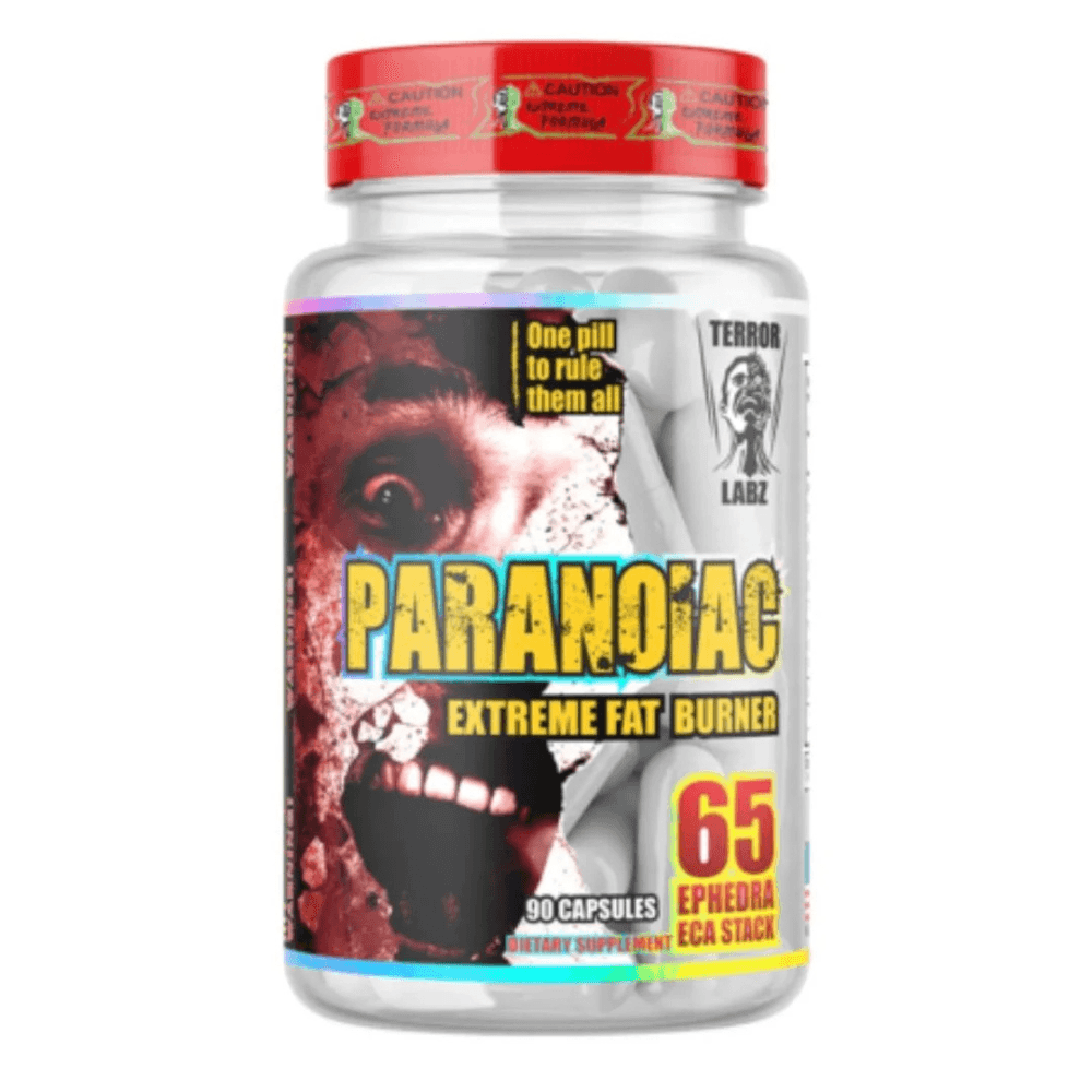 Terror Labz Paranoiac Extreme Fat Burner 90 Cápsulas